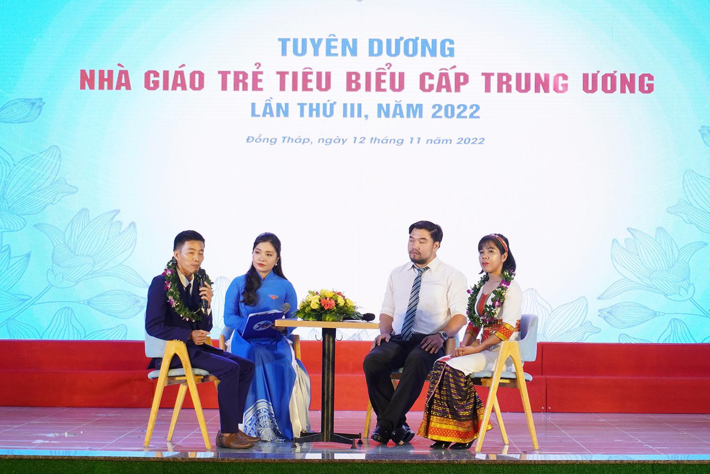 Các đại biểu chia sẻ tại chương trình.