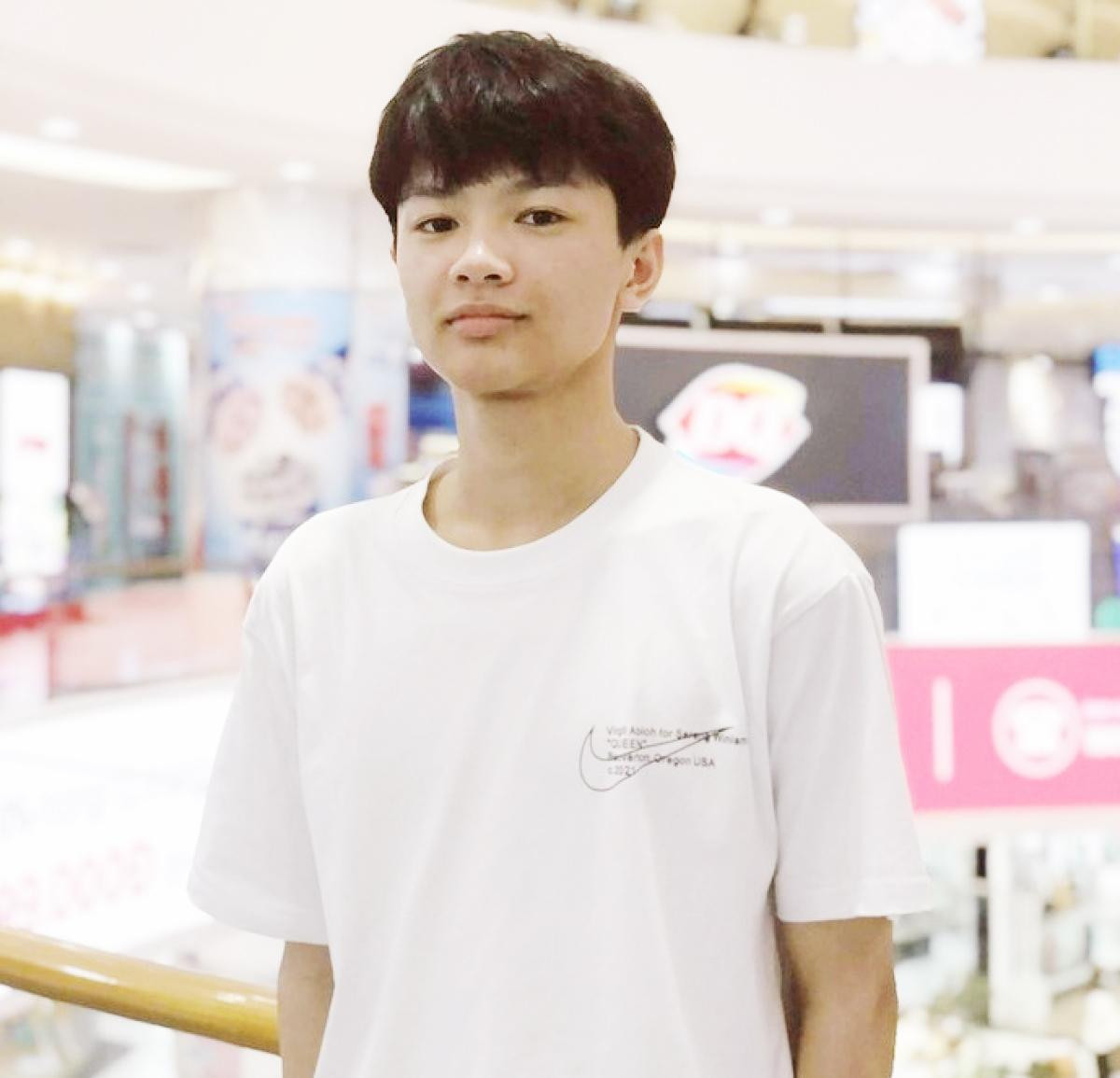 Thí sinh Trần Cao Sơn.