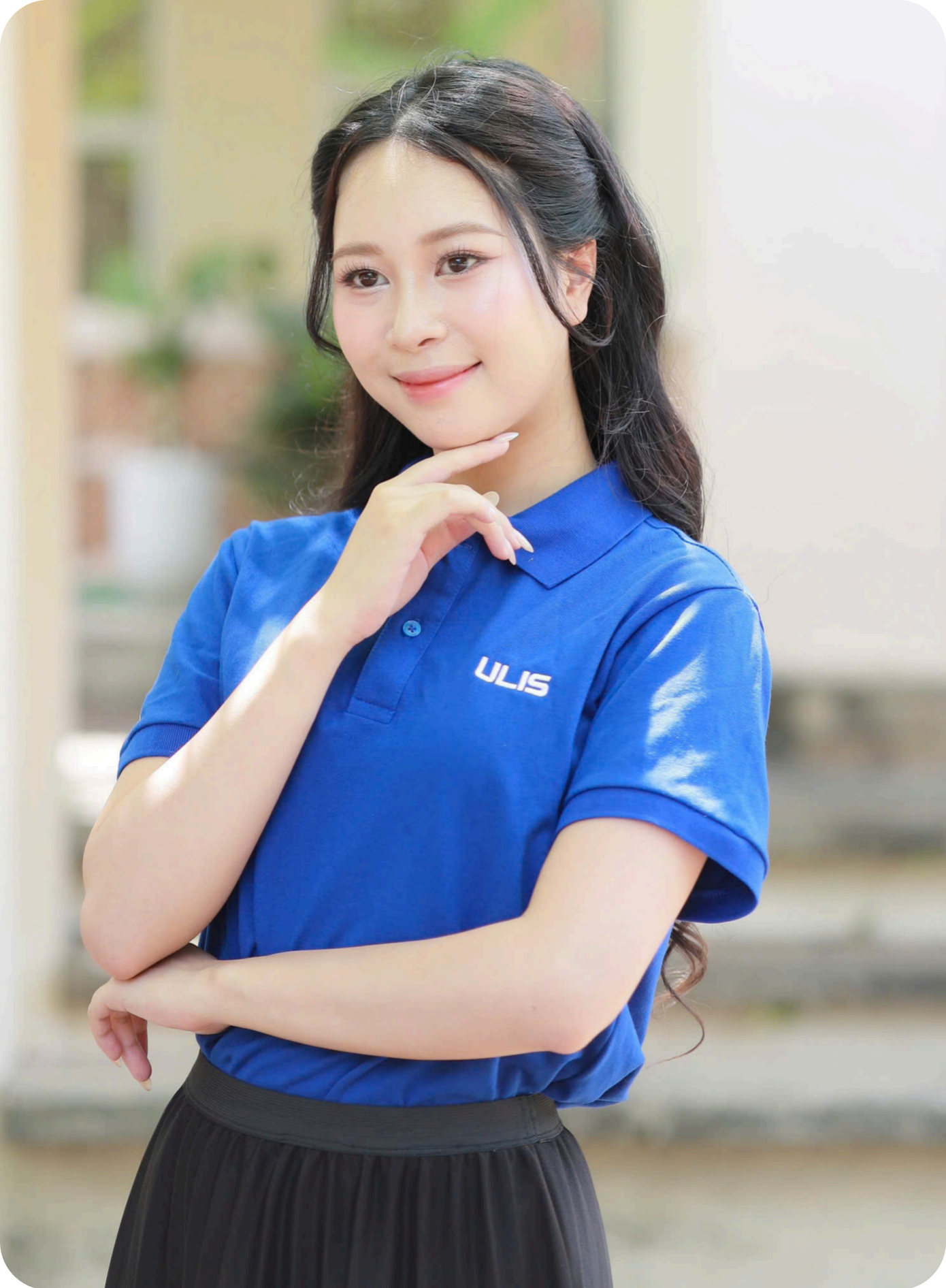 Tân Hoa khôi ULIS Ngô Hiểu Linh và khát vọng xây dựng ‘Trung tâm Hạnh Phúc’ dành cho sinh viên. Tân Hoa khôi ULIS Ngô Hiểu Linh và khát vọng xây dựng ‘Trung tâm Hạnh Phúc’ dành cho sinh viên.