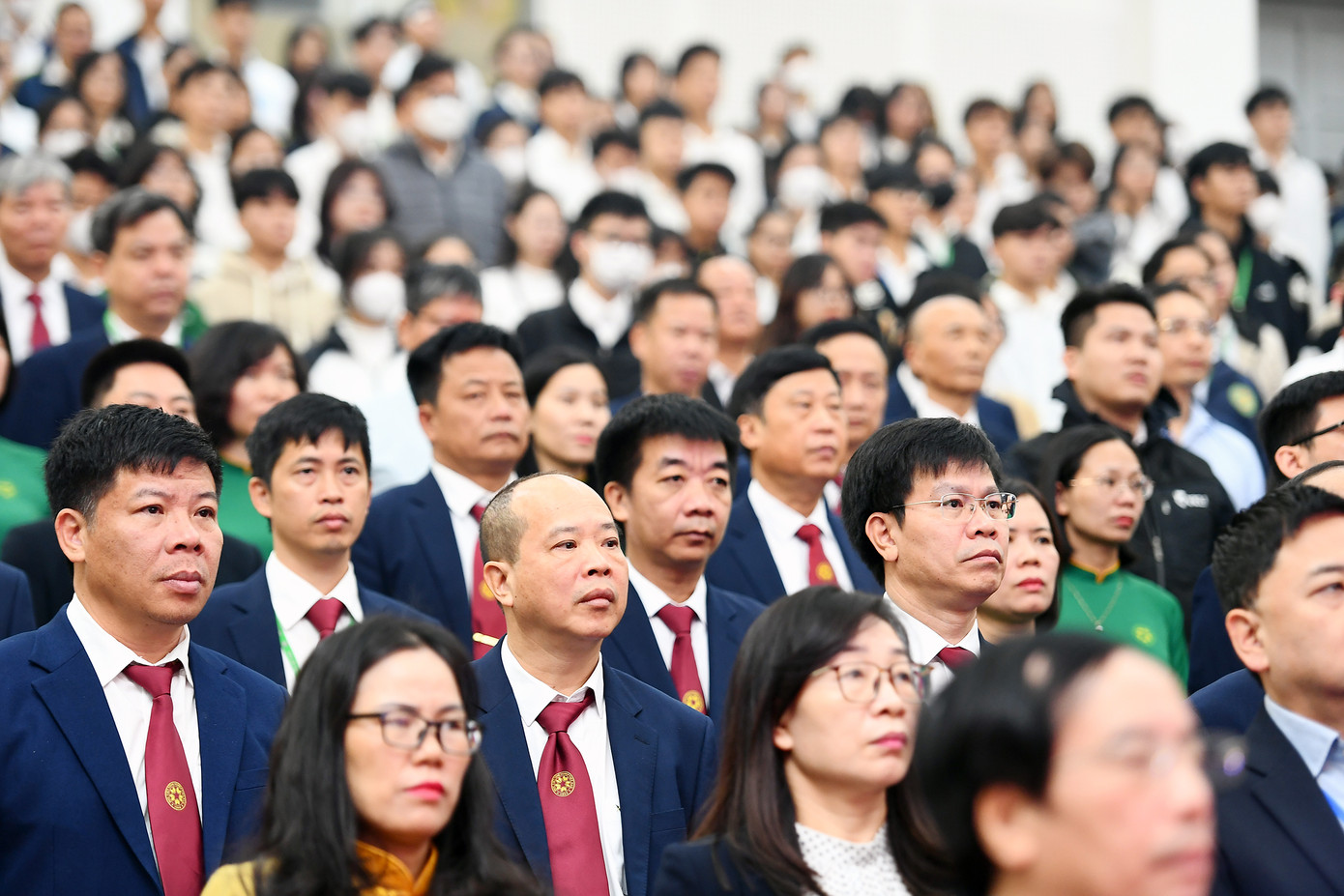 Các thế hệ nhà giáo của Học viện Nông nghiệp Việt Nam có mặt tại chương trình.