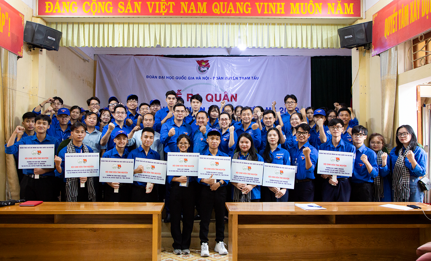 Lễ ra quân Chiến dịch Thanh niên tình nguyện Hè năm 2022. Lễ ra quân Chiến dịch Thanh niên tình nguyện Hè năm 2022.