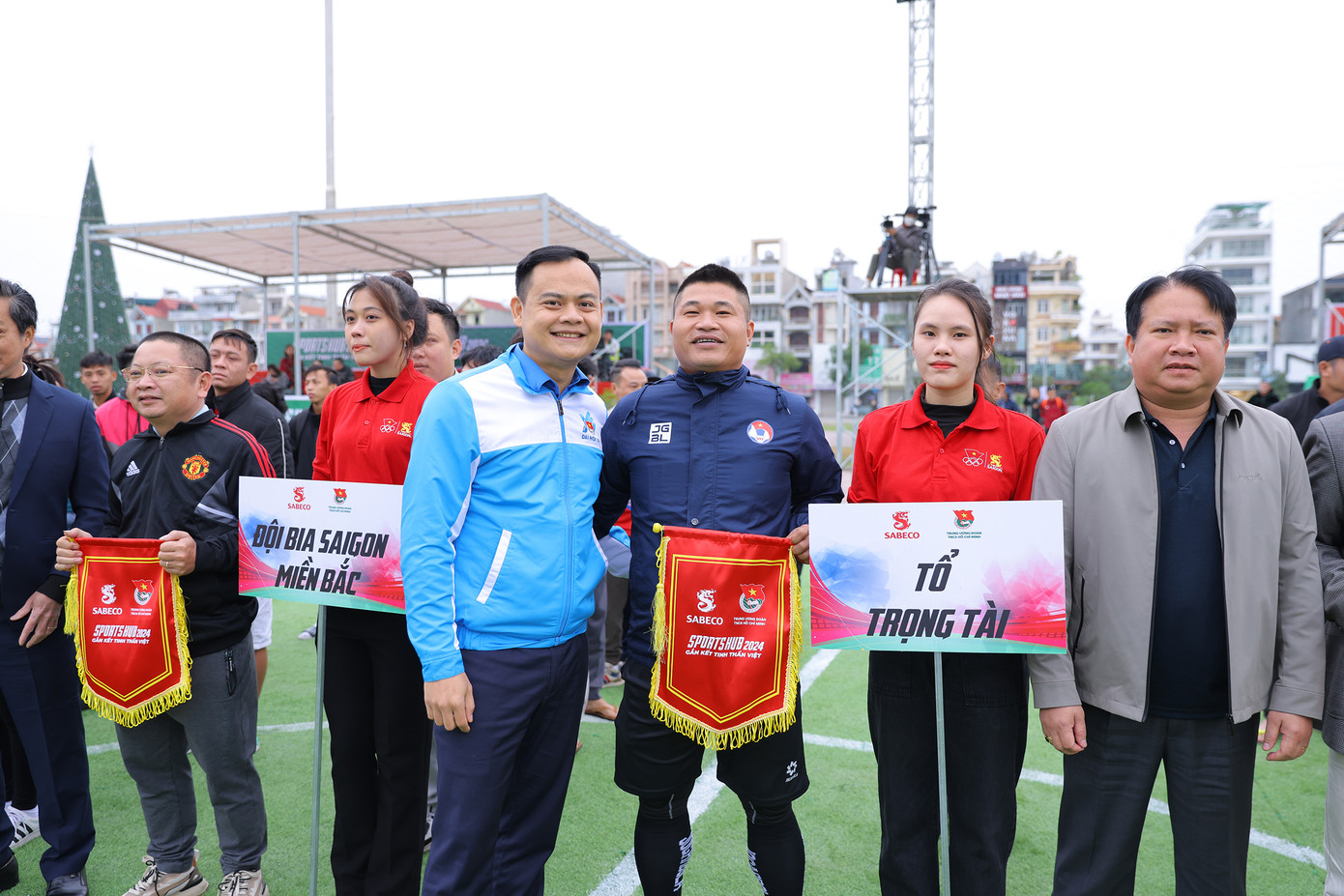 Lễ khai mạc Vòng Chung kết Giải bóng đá Thanh niên nông thôn toàn quốc.