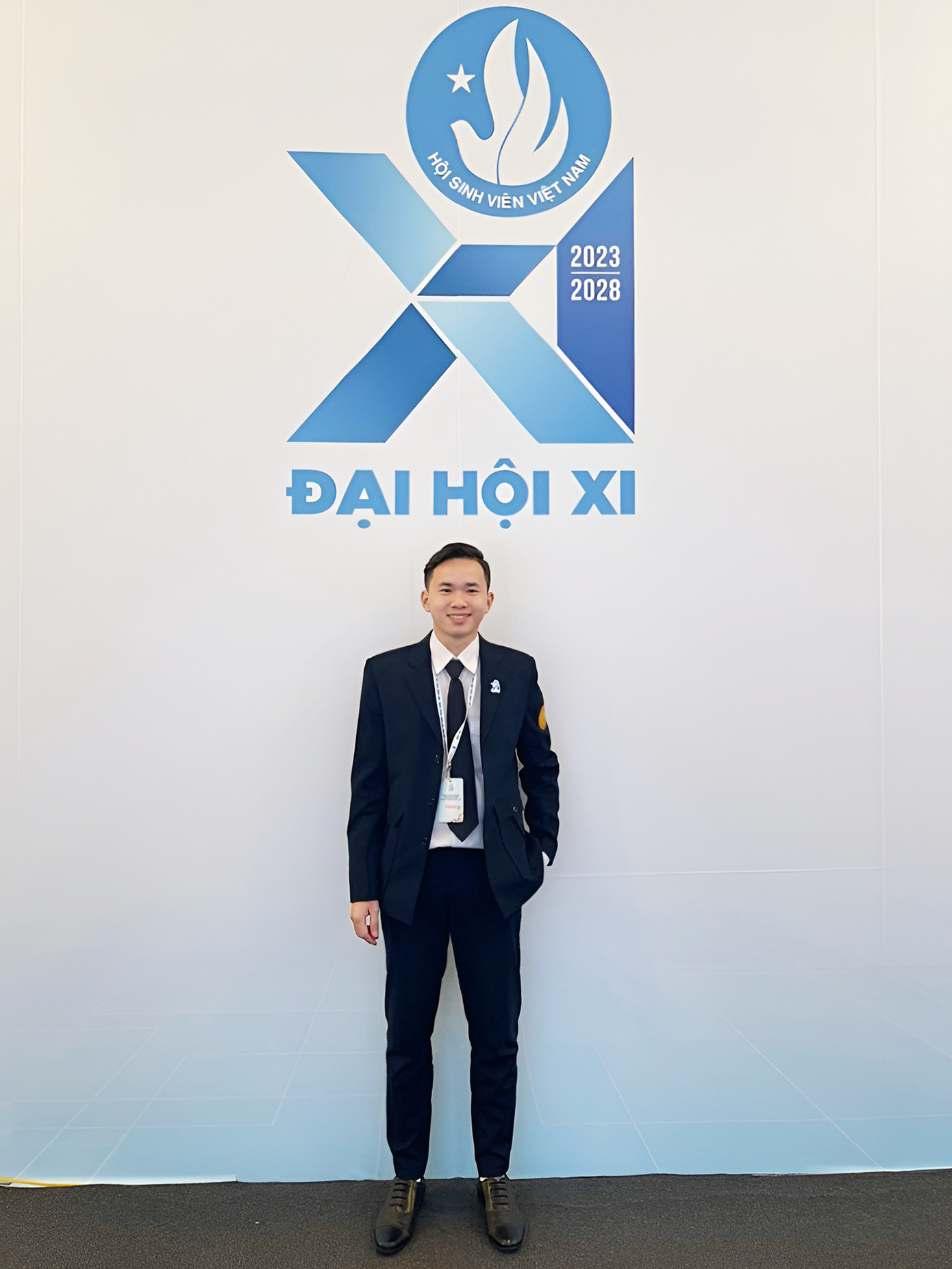 Võ Minh Quân là đại biểu tham dự Đại hội Hội Sinh viên Việt Nam lần thứ XI.