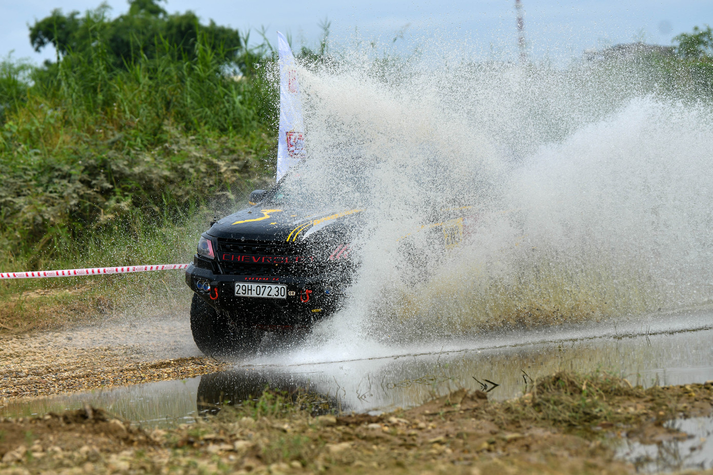 Màn trình diễn lái xe ấn tượng.