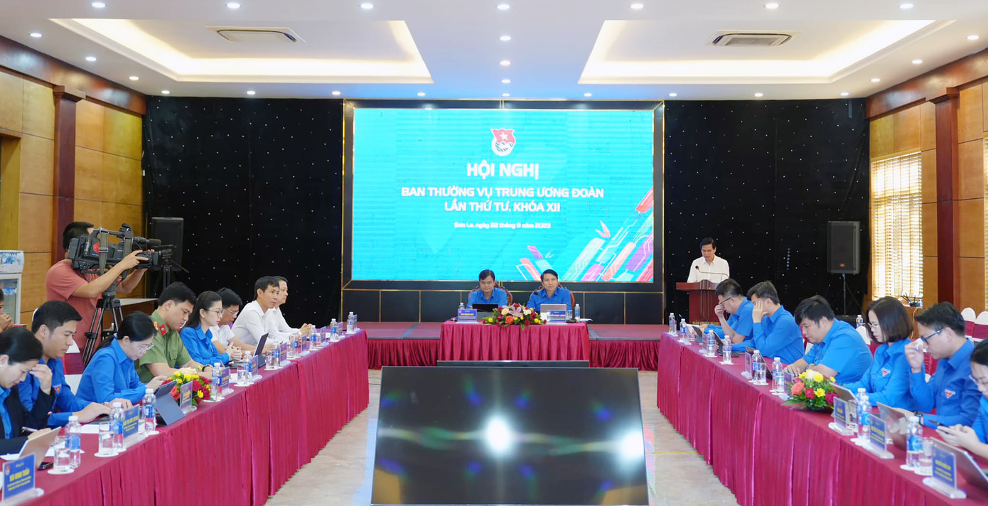 Tại Hội nghị, các đại biểu đã thảo luận, cho ý kiến vào Dự thảo Chương trình công tác Đoàn và phong trào thanh thiếu nhi năm 2024.