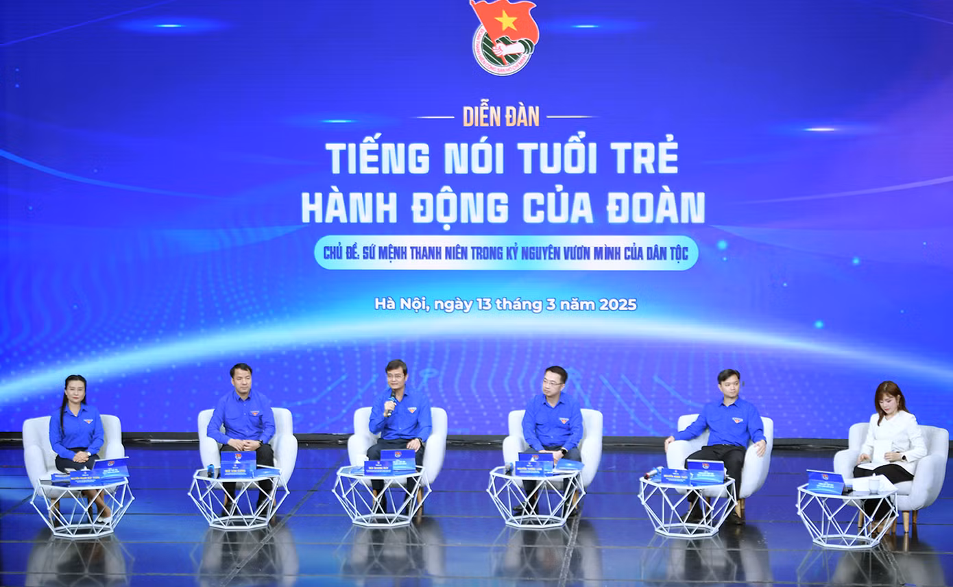 Diễn đàn ‘Tiếng nói tuổi trẻ - Hành động của Đoàn’ được tổ chức chiều 13/3.