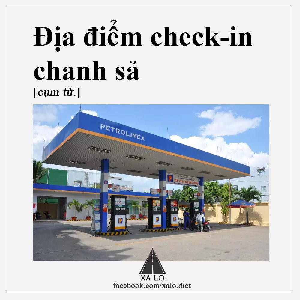Địa điểm check-in hot nhất lúc này xin được gọi tên... trạm xăng. Nguồn: Xa Lộ Địa điểm check-in hot nhất lúc này xin được gọi tên... trạm xăng. Nguồn: Xa Lộ