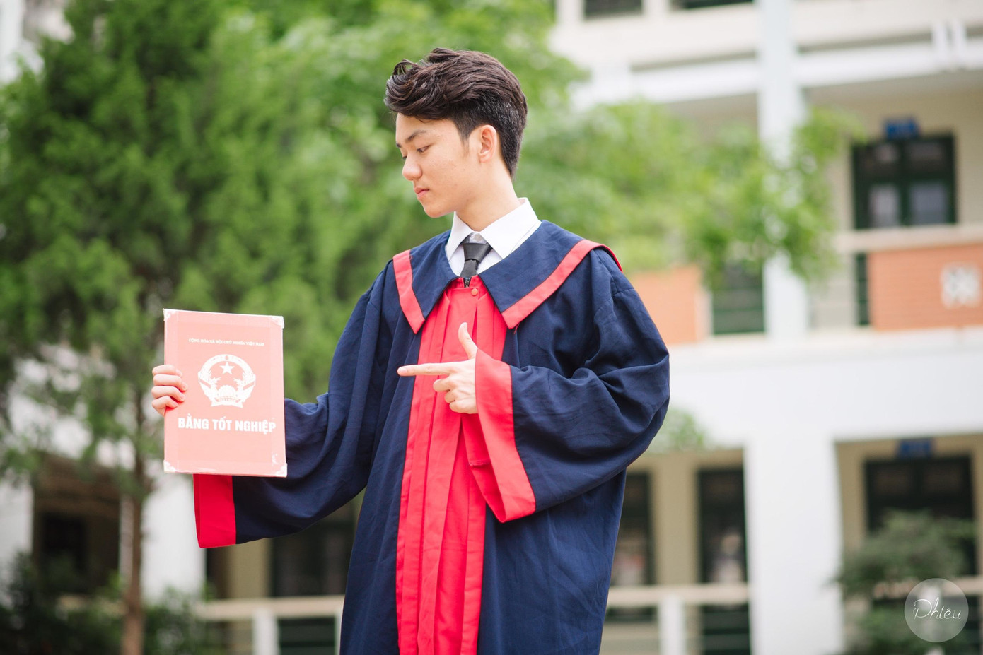 Đức Cường là thí sinh đạt điểm cao trong kì thi tốt nghiệp THPT Quốc gia 2021 và cũng là thí sinh đạt thành tích trong kì thi Học sinh Giỏi Quốc gia 2021 - Ảnh: NVCC