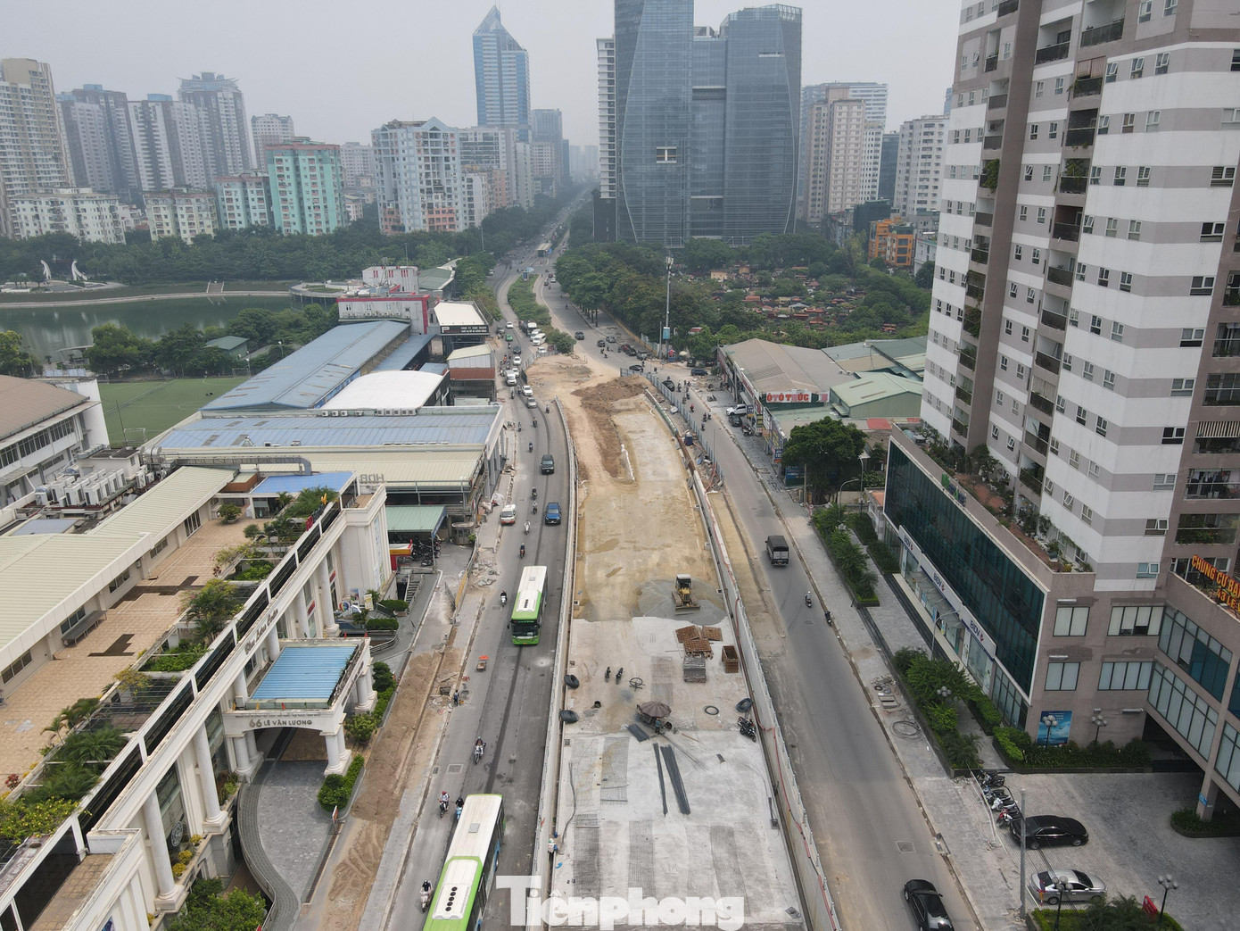 Dự án có mục tiêu hoàn thiện hạ tầng giao thông và xóa ''điểm đen'' ùn tắc ở nút giao Lê Văn Lương - Tố Hữu và Vành đai 3.