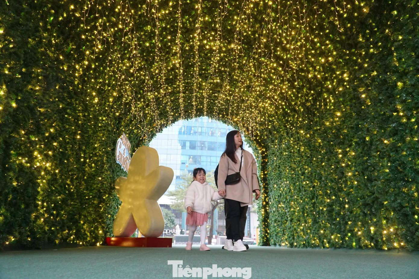 Các cây thông luôn gây ấn tượng mạnh về độ cầu kỳ và hoành tráng.