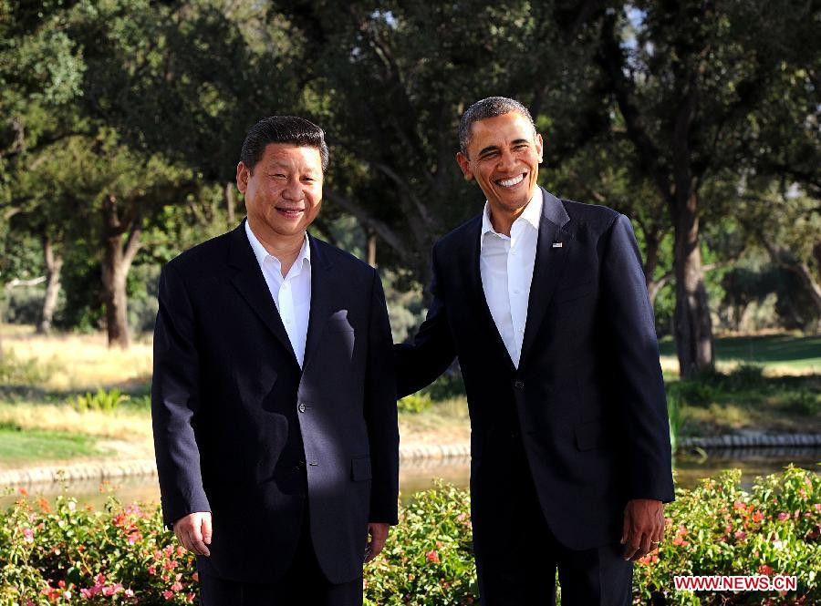 Cuộc gặp mặt của hai nhà lãnh đạo cấp cao diễn ra tại khu nghỉ dưỡng Sunnylands ở phía đông nam bang California, Mỹ. Cuộc gặp mặt của hai nhà lãnh đạo cấp cao diễn ra tại khu nghỉ dưỡng Sunnylands ở phía đông nam bang California, Mỹ