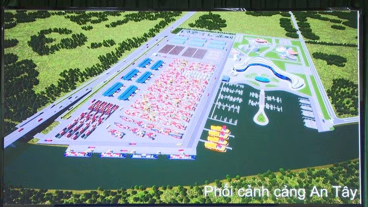 Phối cảnh Cảng An Tây