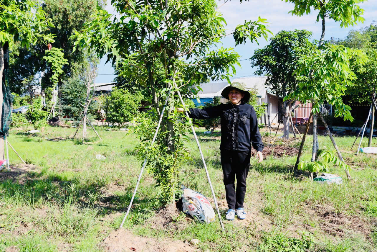 Khu vườn được trồng 346 cây ăn trái thuộc 298 chủng loại