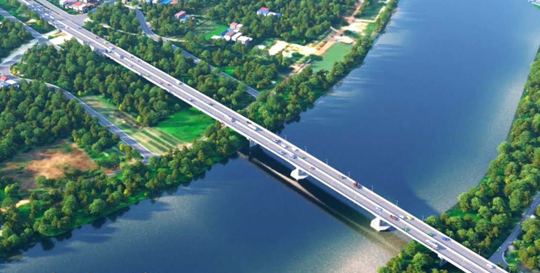 Phối cảnh cầu Bình Gởi