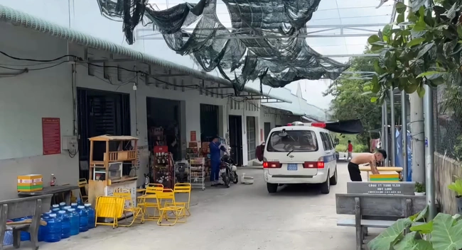 Khu nhà trọ nơi xảy ra vụ việc Khu nhà trọ nơi xảy ra vụ việc