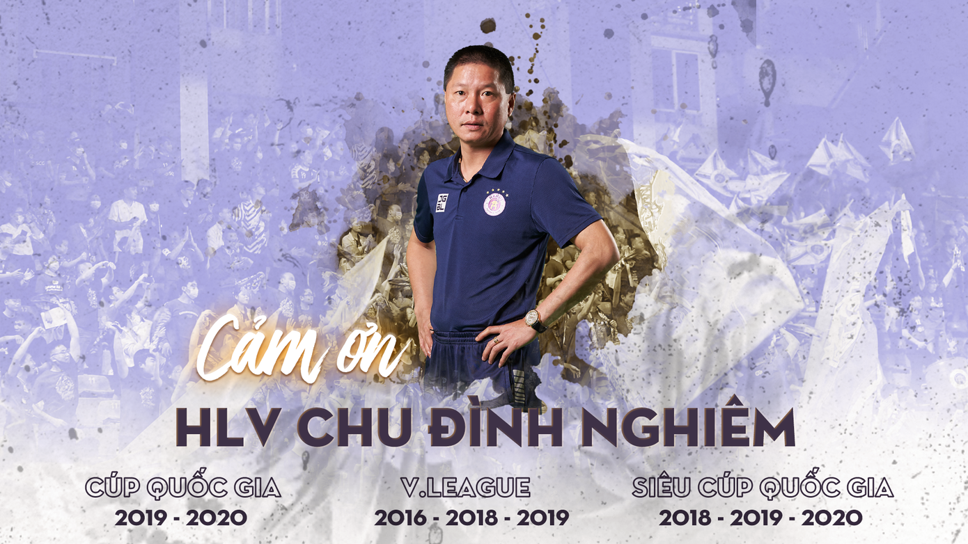 CLB Hà Nội tri ân HLV Chu Đình Nghiêm