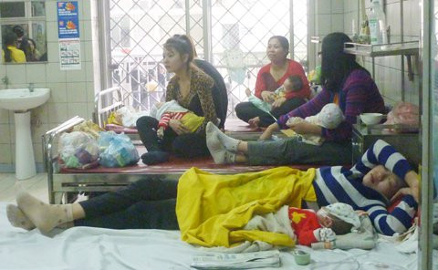 Trẻ nhỏ dễ mắc bệnh đường hô hấp khi trời rét