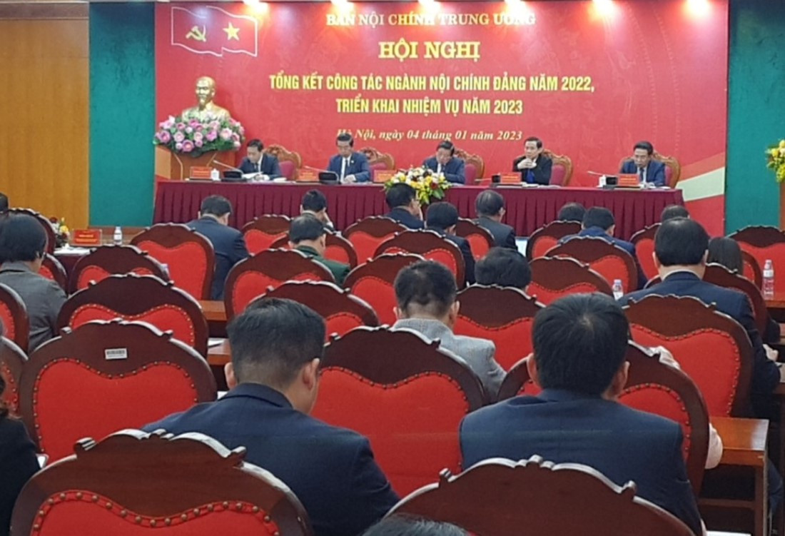 Hội nghị tổng kết ngành Nội chính Đảng