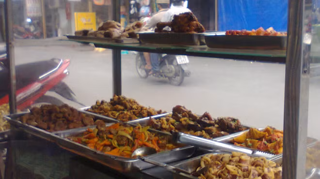 Thức ăn sau khi chế biến nhìn rất bắt mắt. Ảnh: Phước Tuần