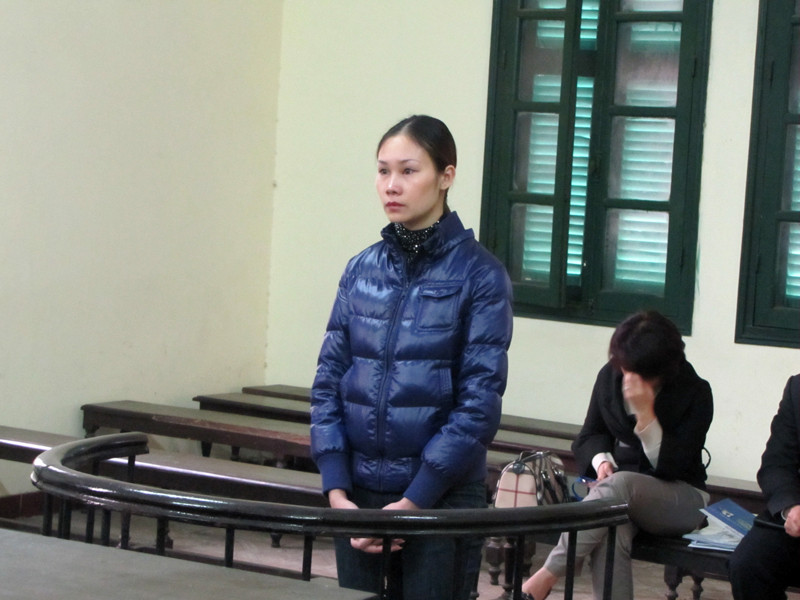 Thủ quỹ tại phiên tòa xét xử ngày 29-2