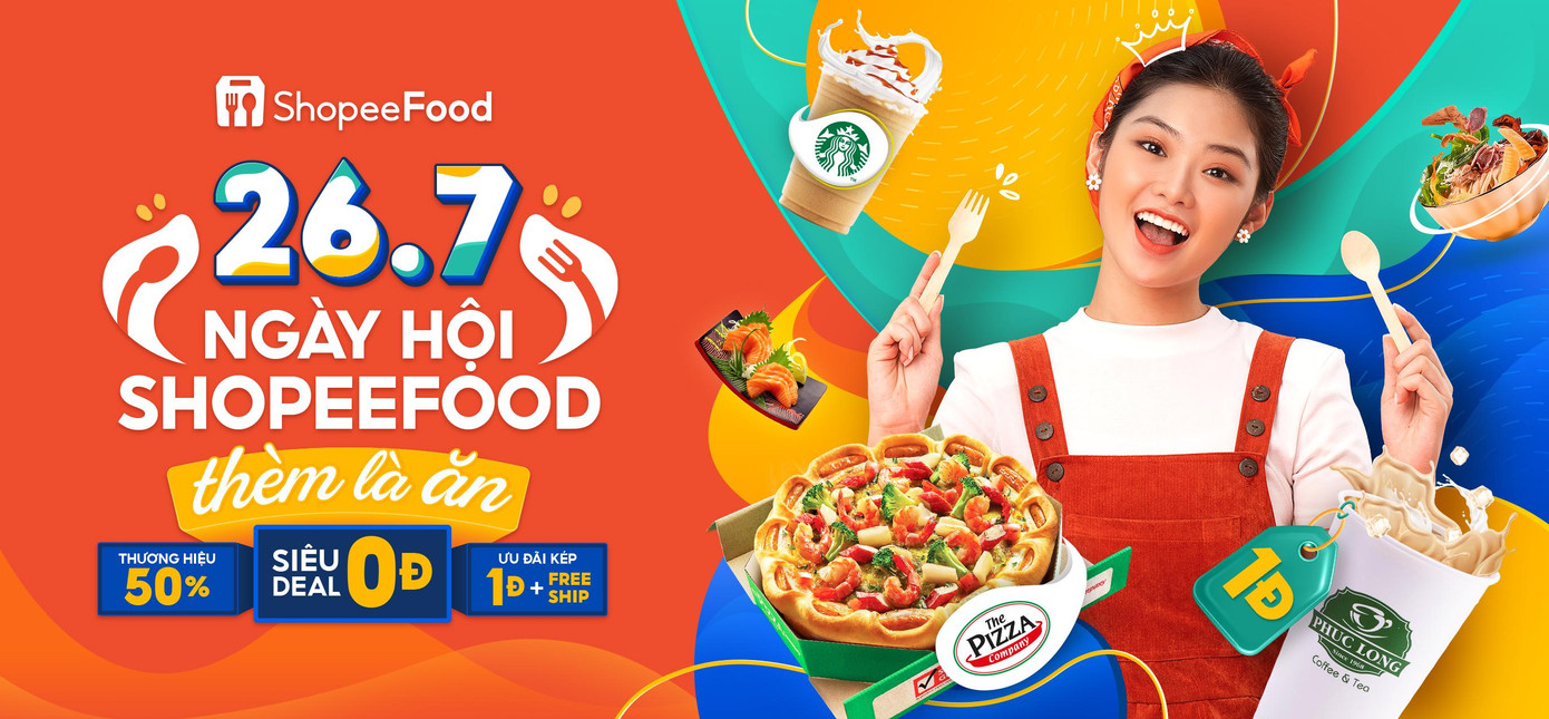 “Ngày hội ShopeeFood” được xem như một điểm giao thoa văn hóa ẩm thực sôi động, mang đến hàng loạt bộ sưu tập ăn uống theo chủ đề của từng quốc gia đi kèm nhiều ưu đãi giá trị, đáp ứng đúng slogan “Thèm là ăn”.