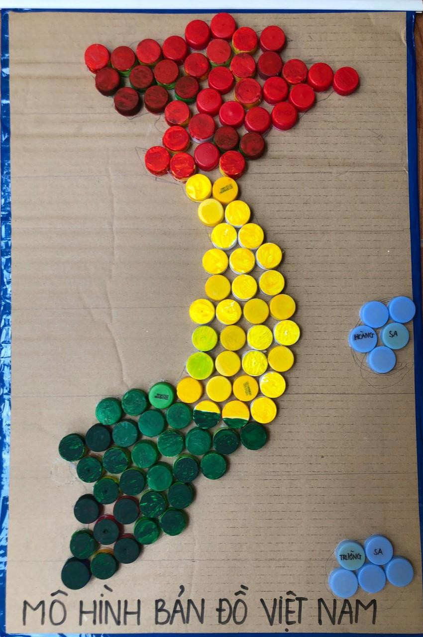 Sản phẩm thủ công trong dự án kinh doanh tại nhà do chính nhóm học sinh tiểu học tại Hà Nội và Hưng Yên thực hiện.