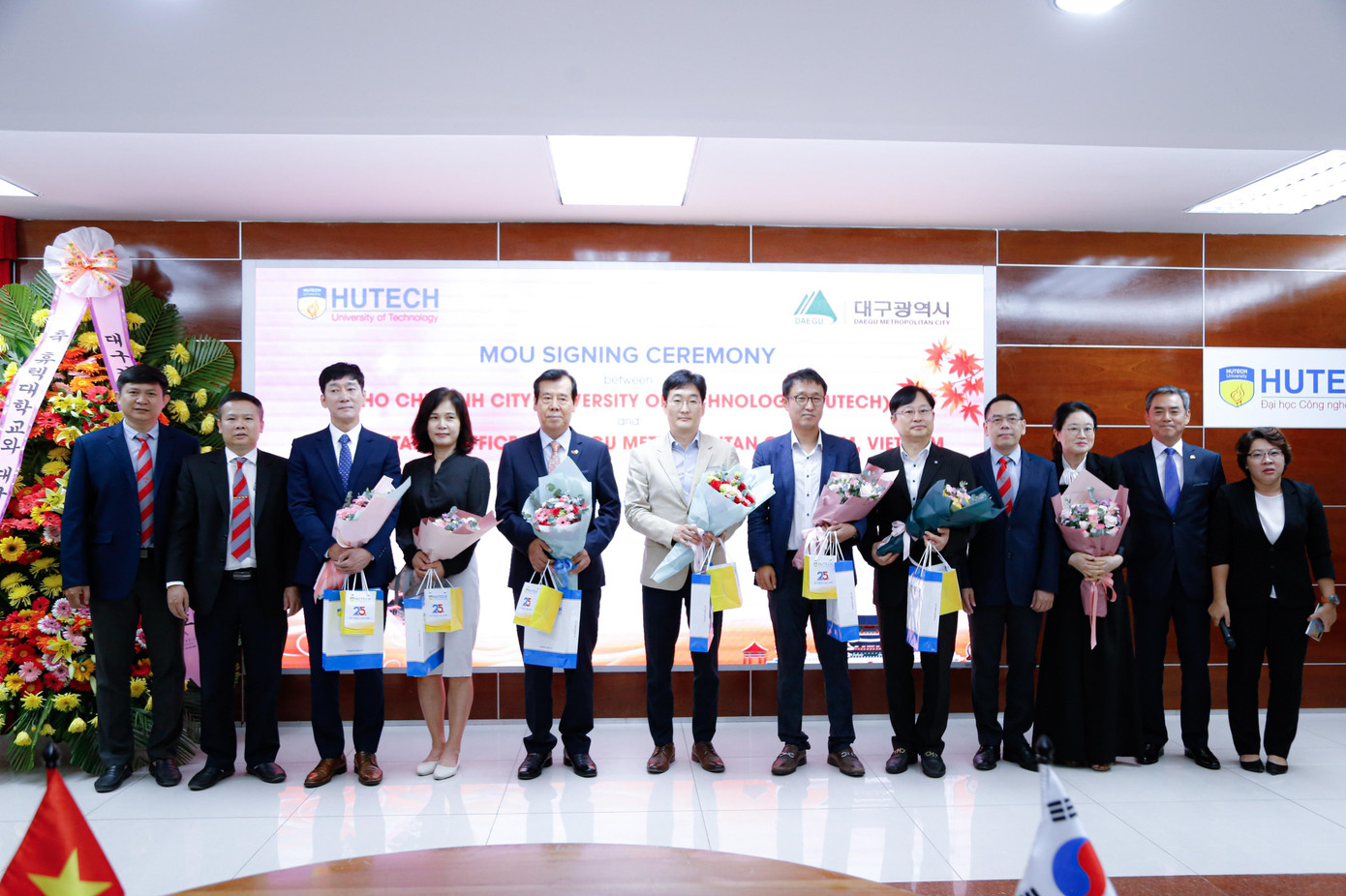 Hợp tác giữa HUTECH với Văn phòng TP. Daegu tạo nhiều cơ hội cho sinh viên ĐH chuẩn Hàn Quốc