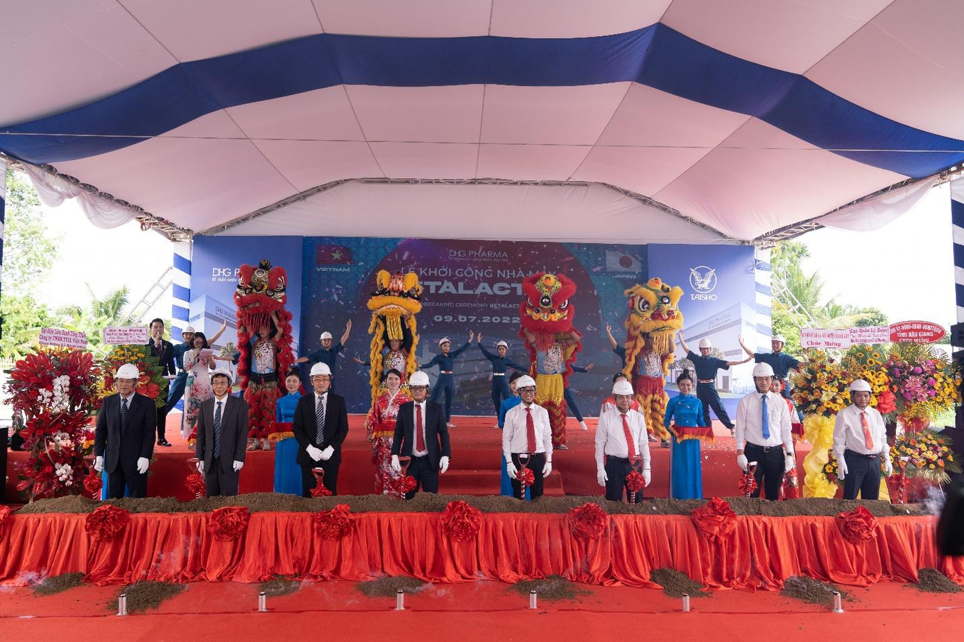 Nhà máy Betalactam chuẩn GMP toàn cầu của Dược Hậu Giang đã chính thức khởi công.