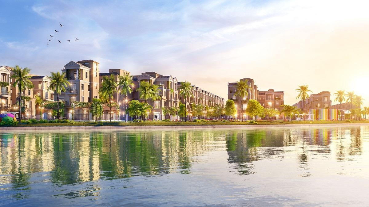 Các tòa biệt thự được ôm trọn trong lòng sông sinh thái rộng tới 80m ở phân khu Đảo Dừa sẽ trở thành điểm hẹn quần cư của giới nhà giàu tại phía Đông Hà Nội Các tòa biệt thự được ôm trọn trong lòng sông sinh thái rộng tới 80m ở phân khu Đảo Dừa sẽ trở thành điểm hẹn quần cư của giới nhà giàu tại phía Đông Hà Nội