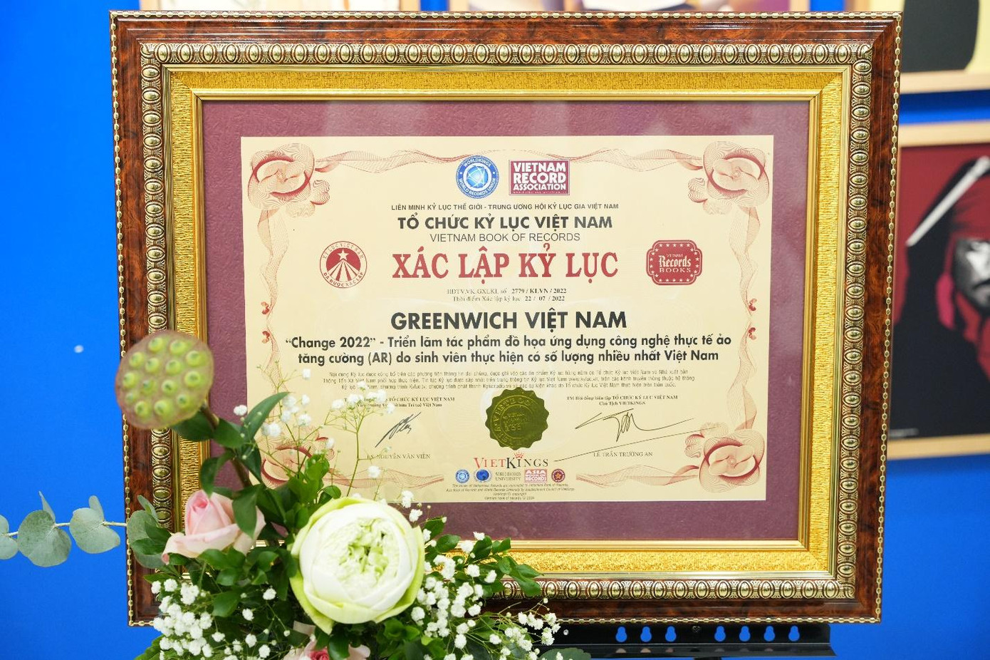 Triển lãm đồ họa của sinh viên Greenwich Việt Nam xác lập kỷ lục