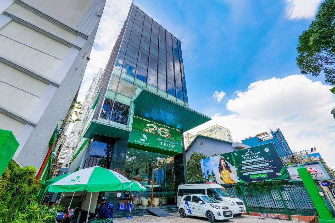 Bệnh viện Thẩm mỹ Thu Cúc cơ sở TP.HCM tọa lạc tại 218 đường Điện Biên Phủ, Q3. Bệnh viện Thẩm mỹ Thu Cúc cơ sở TP.HCM tọa lạc tại 218 đường Điện Biên Phủ, Q3.