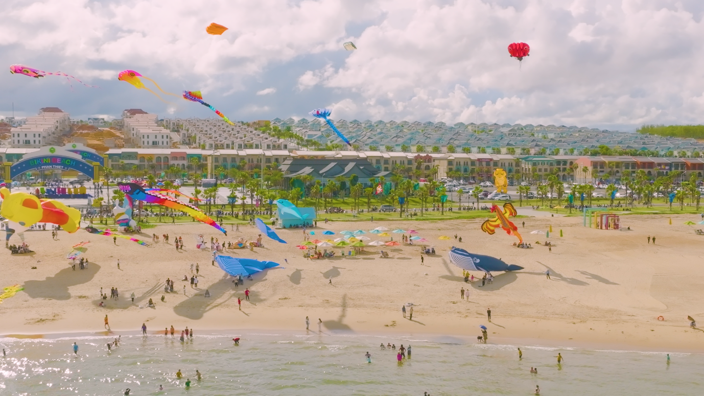 NovaWorld Phan Thiet định hướng trở thành thành đô thị du lịch nghỉ dưỡng hàng đầu với nhiều tiện ích chăm sóc sức khỏe. (Ảnh thực tế tháng 07/2022)