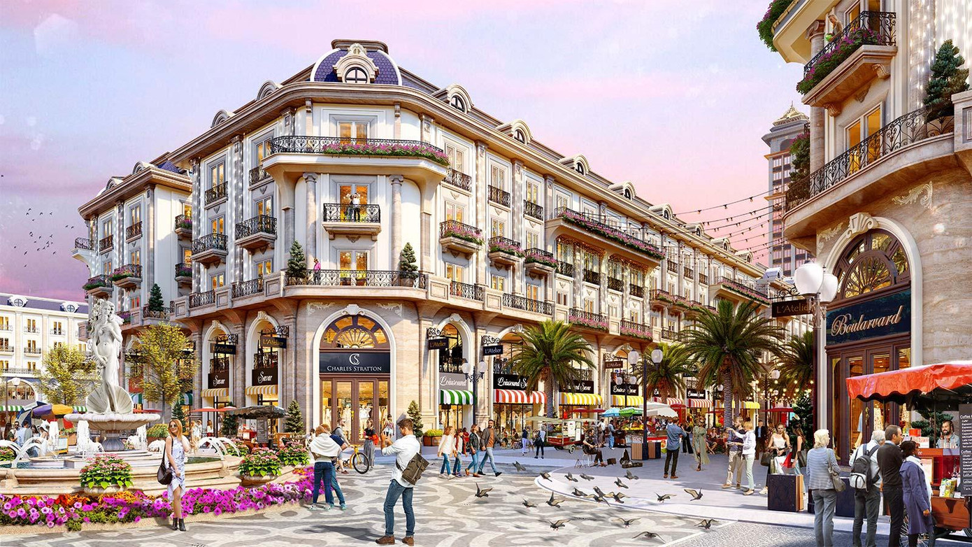 Shophouse thương mại thuộc khu đô thị Florence Quảng Nam