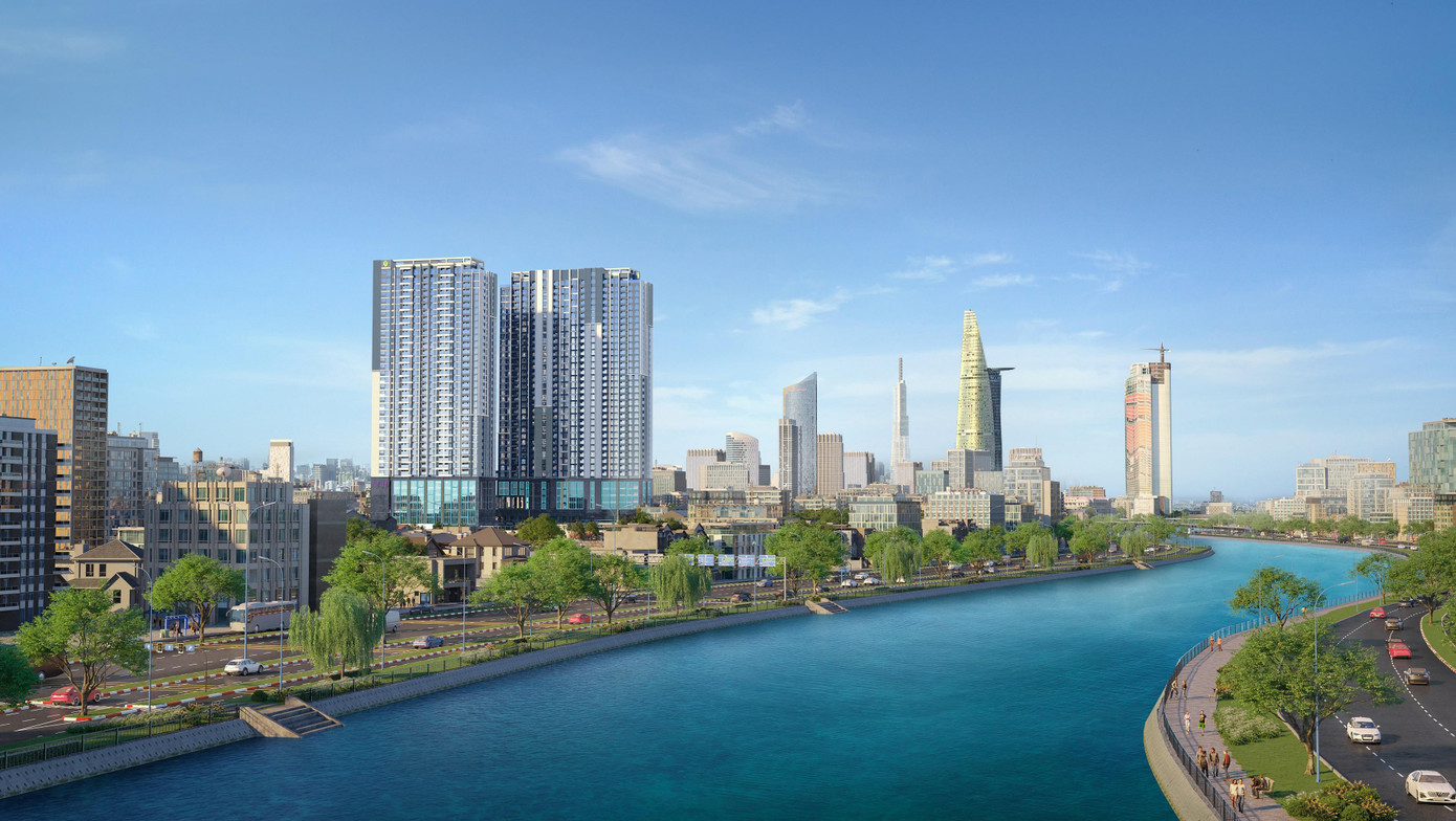 The Grand Manhattan là dự án hiếm hoi giữa thành phố sở hữu tầm nhìn triệu đô