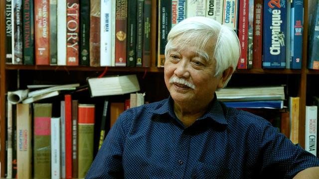 Nhà sử học Dương Trung Quốc. Ảnh: Việt Hùng