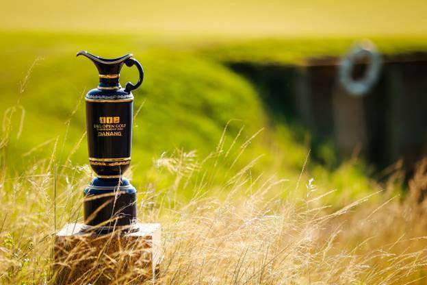 Cúp vô địch của giải BRG Open Golf Championship Đà Nẵng 2022 được lấy ý tưởng từ Claret Jug Cúp vô địch của giải BRG Open Golf Championship Đà Nẵng 2022 được lấy ý tưởng từ Claret Jug