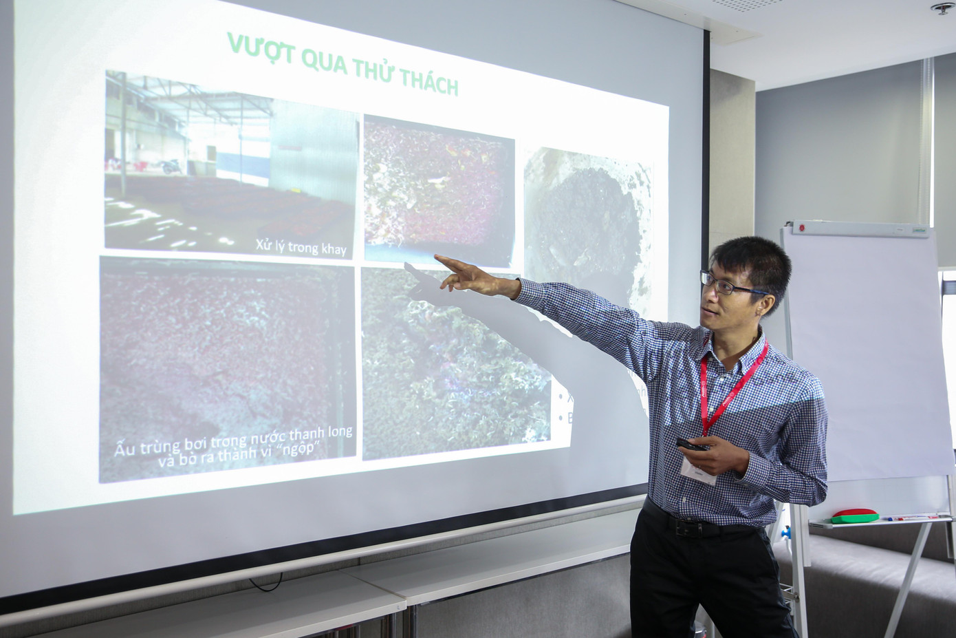 Dự án có mục tiêu chuyển chất thải hữu cơ thành thức ăn chăn nuôi gà và sản xuất trứng gà