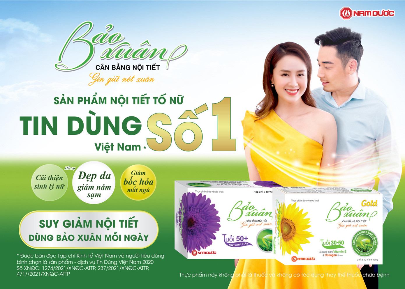 Bảo Xuân – Sản phẩm nội tiết tố được tin dùng số 1 Việt nam Bảo Xuân – Sản phẩm nội tiết tố được tin dùng số 1 Việt nam