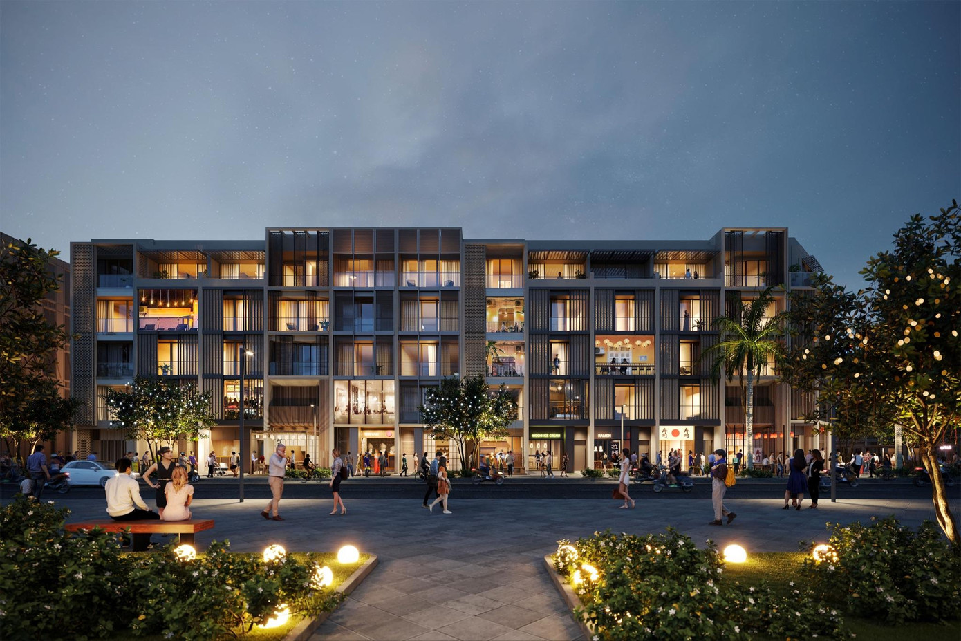 Hội tụ tiện ích đẳng cấp và quy hoạch bài bản, khu nhà phố SOHO trở thành điểm sáng đầu tư trên thị trường hiện nay.