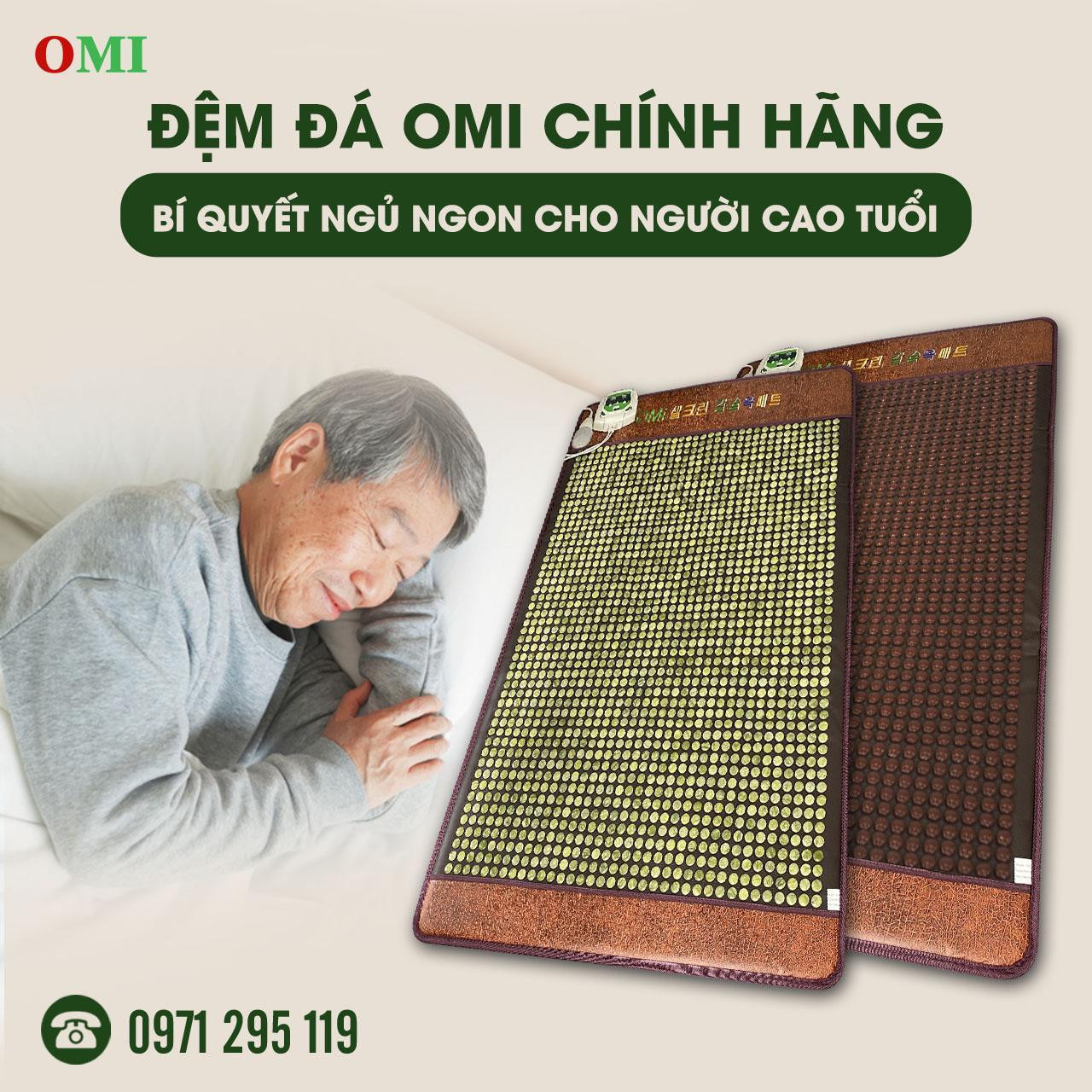 Nhiệt hồng ngoại từ nệm đá nóng giúp cơ thể thư giãn, ngủ ngon, sâu giấc