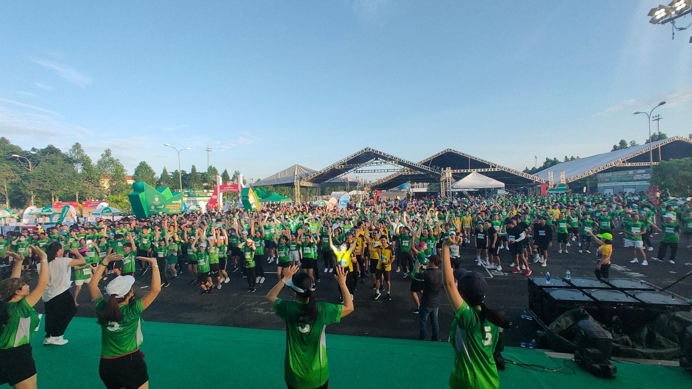 Sự kiện thu hút hàng nghìn vận động viên tham gia