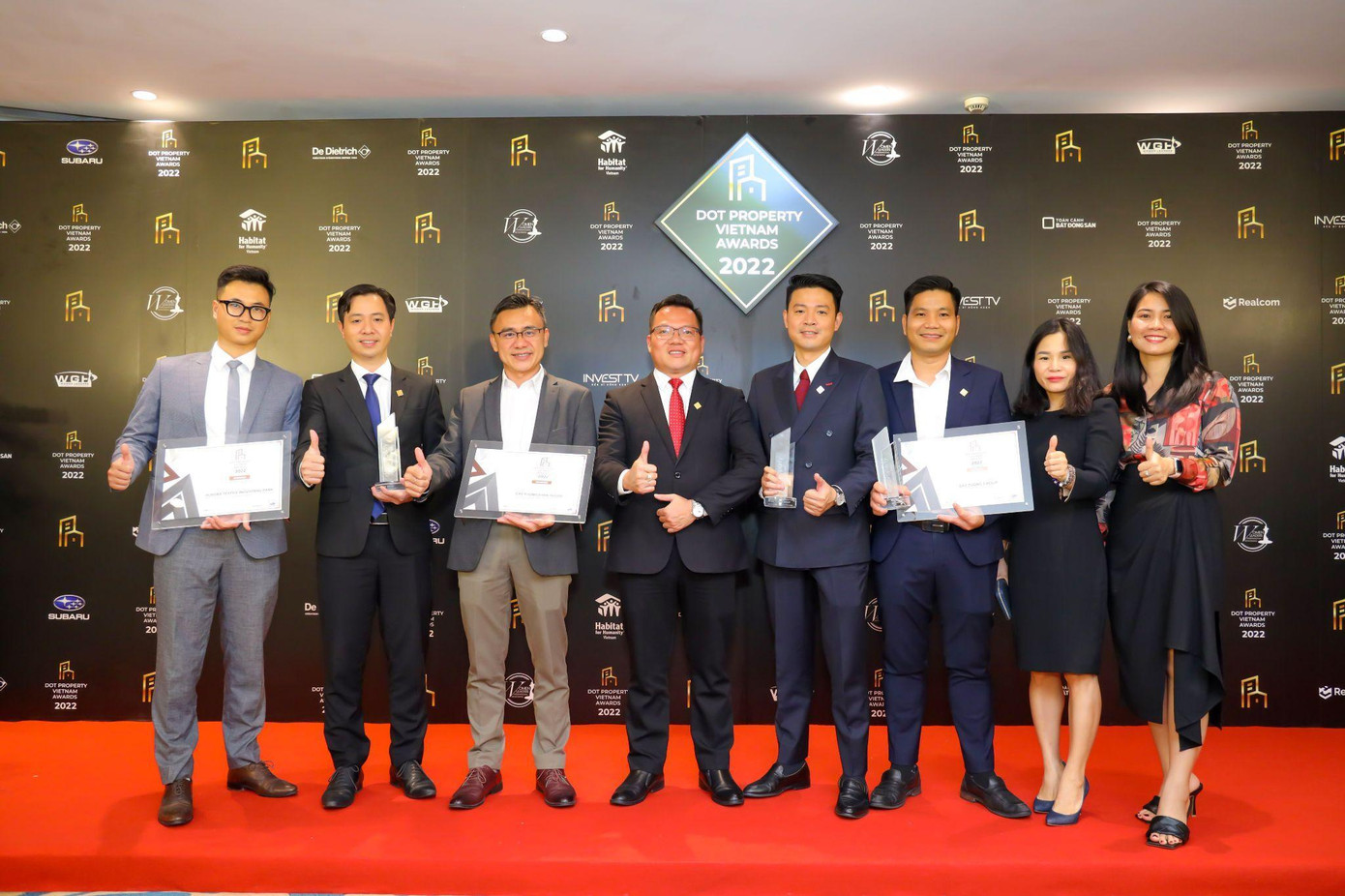 Cát Tường Group vinh dự giành 3 chiến thắng tại Dot Property Awards Viet Nam 2022
