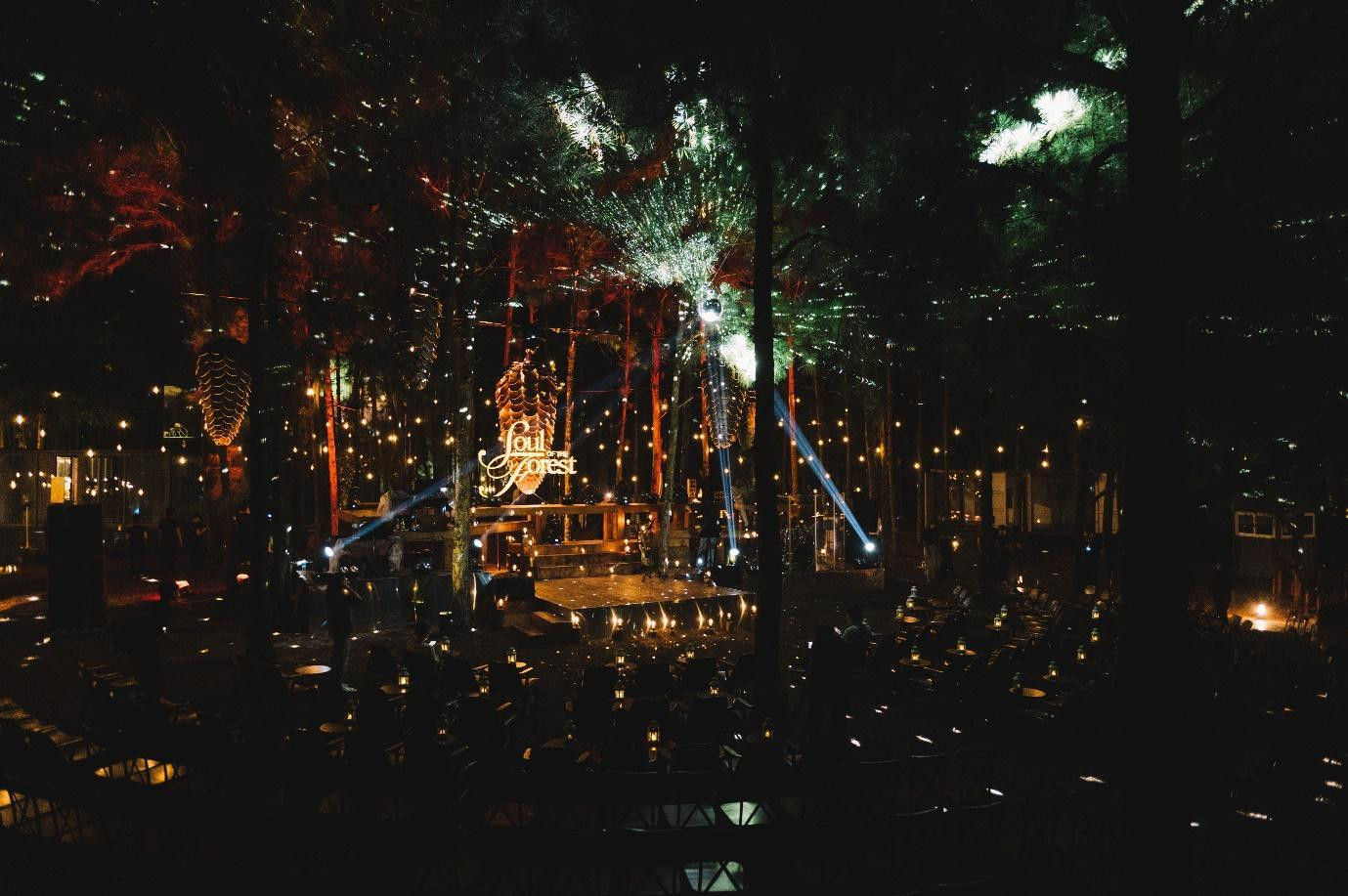 Sân khấu Soul of the Forest đã sẵn sàng cho đêm diễn “Du hành vào cơn mưa” Sân khấu Soul of the Forest đã sẵn sàng cho đêm diễn “Du hành vào cơn mưa”