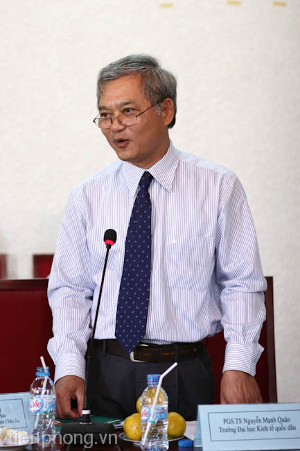 PGS.TS Nguyễn Mạnh Quân (Trường Đại học Kinh tế Quốc dân). PGS.TS Nguyễn Mạnh Quân (Trường Đại học Kinh tế Quốc dân)