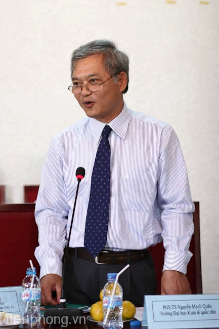 PGS.TS Nguyễn Mạnh Quân (Trường Đại học Kinh tế Quốc dân)
