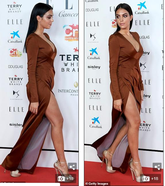 Vợ sắp cưới của Cristiano Ronaldo gợi cảm hút hồn với váy cắt xẻ ảnh 6