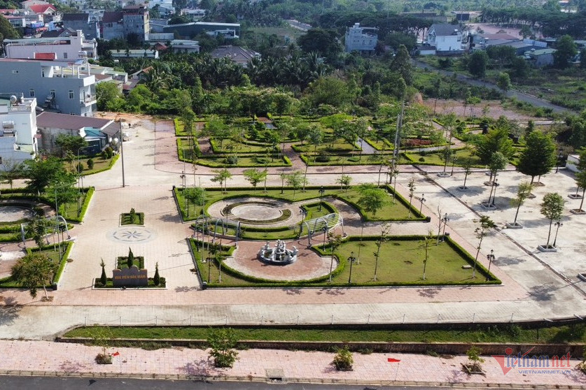 Một phần hoa viên Đắk Mâm. Ảnh: Hải Dương. Một phần hoa viên Đắk Mâm. Ảnh: Hải Dương.