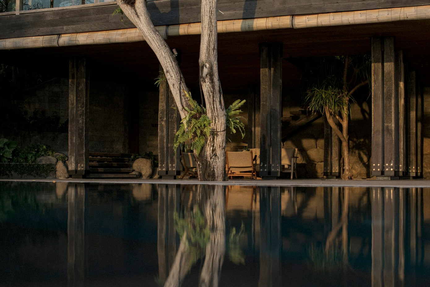 Các phòng ngủ có tầm nhìn ra bể bơi, tạo nên khung cảnh lãng mạn cho người ở. Các phòng ngủ có tầm nhìn ra bể bơi, tạo nên khung cảnh lãng mạn cho người ở.