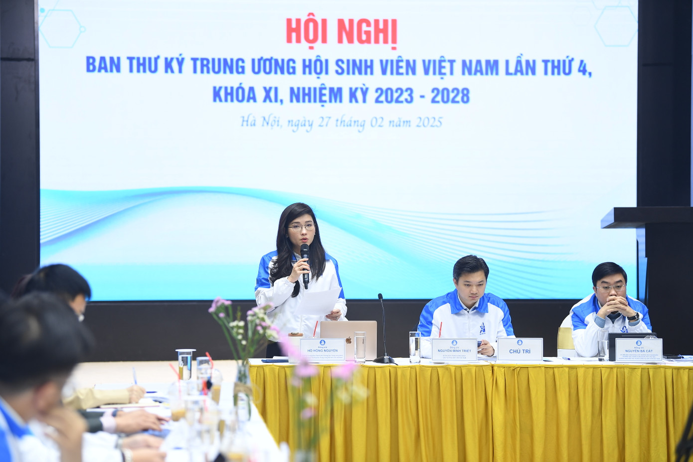 Hội nghị Ban Thư ký T.Ư Hội SVVN lần thứ tư, khóa XI, nhiệm kỳ 2023 - 2028.