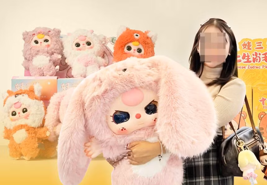 Giới trẻ sẵn sàng chi nhiều tiền để sở hữu bộ sưu tập Baby Three. Ảnh minh họa